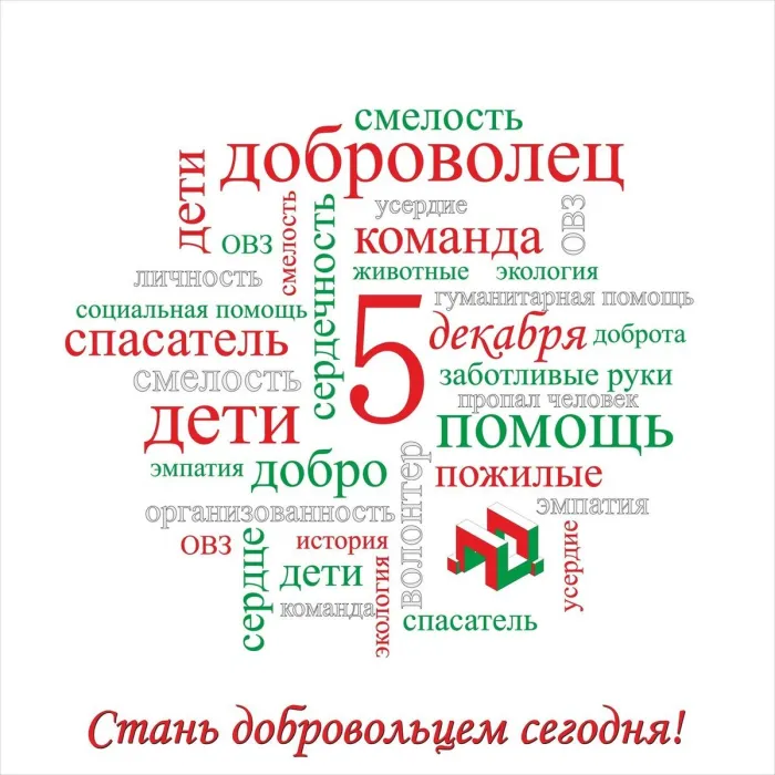 Картинки и открытки с Днем добровольца (волонтера). Красивые открытки с Днём добровольца (волонтера) в России