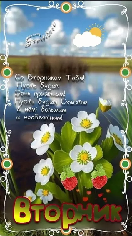 Картинки Доброе утро вторника. Красивые картинки Доброе утро вторника