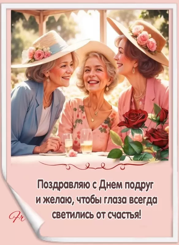 Красивые картинки с Днем подруг. Красивые картинки с Днем подруг