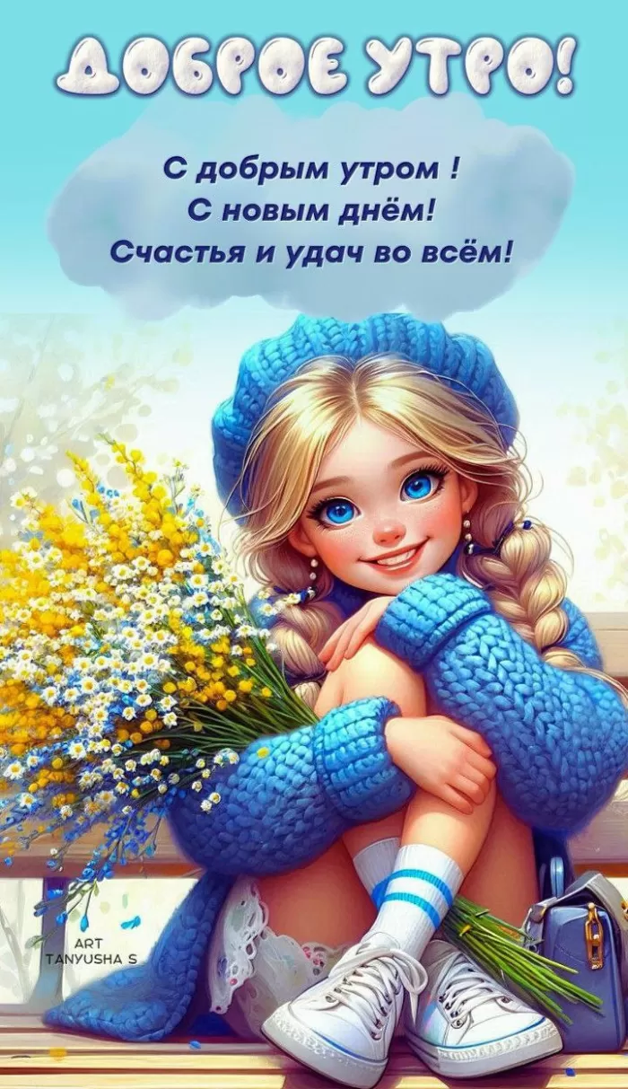 Красивые картинки с Добрым весенним утром. Доброое утро - картинки весенние, майские