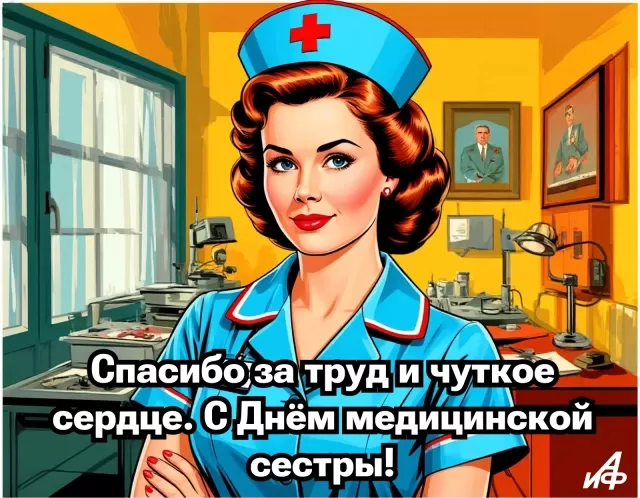 Открытки и картинки с Днем медицинской сестры. Прикольные картинки с Днем медсестры