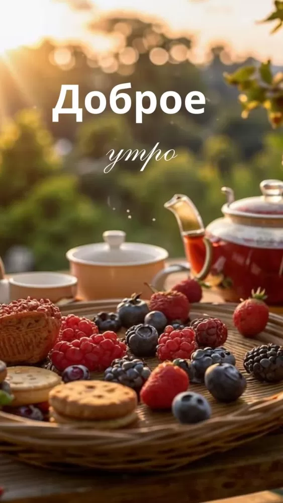 Картинки с Добрым летним утром. Красивые картинки Доброе летнее утро