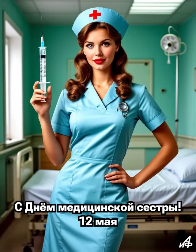 Открытки и картинки с Днем медицинской сестры. Прикольные картинки с Днем медсестры
