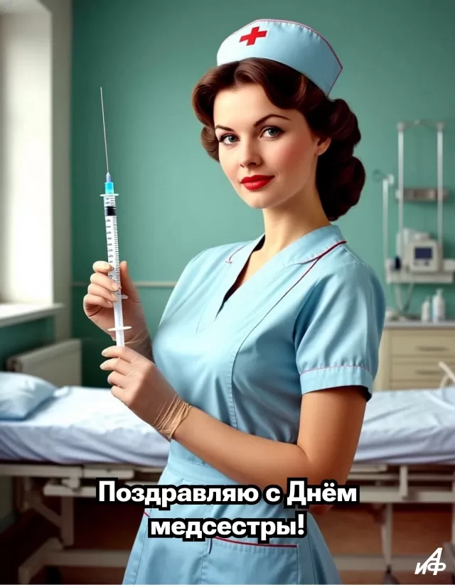 Открытки и картинки с Днем медицинской сестры. Прикольные картинки с Днем медсестры