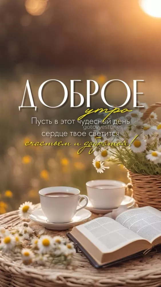 Картинки с Добрым летним утром. Красивые картинки Доброе летнее утро