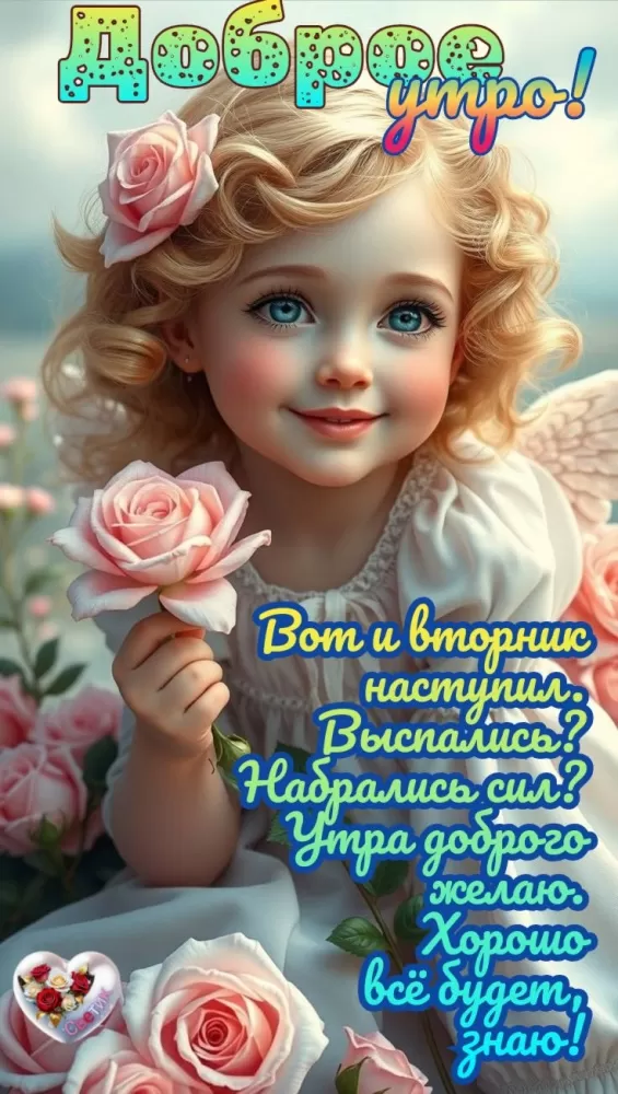Картинки Доброе утро вторника. Красивые картинки с добрым утром вторника