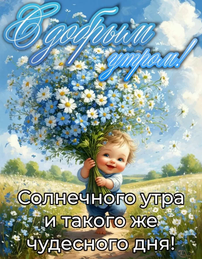 Картинки "Доброе утро" с цветами. Доброе утро - красивые картинки с цветами