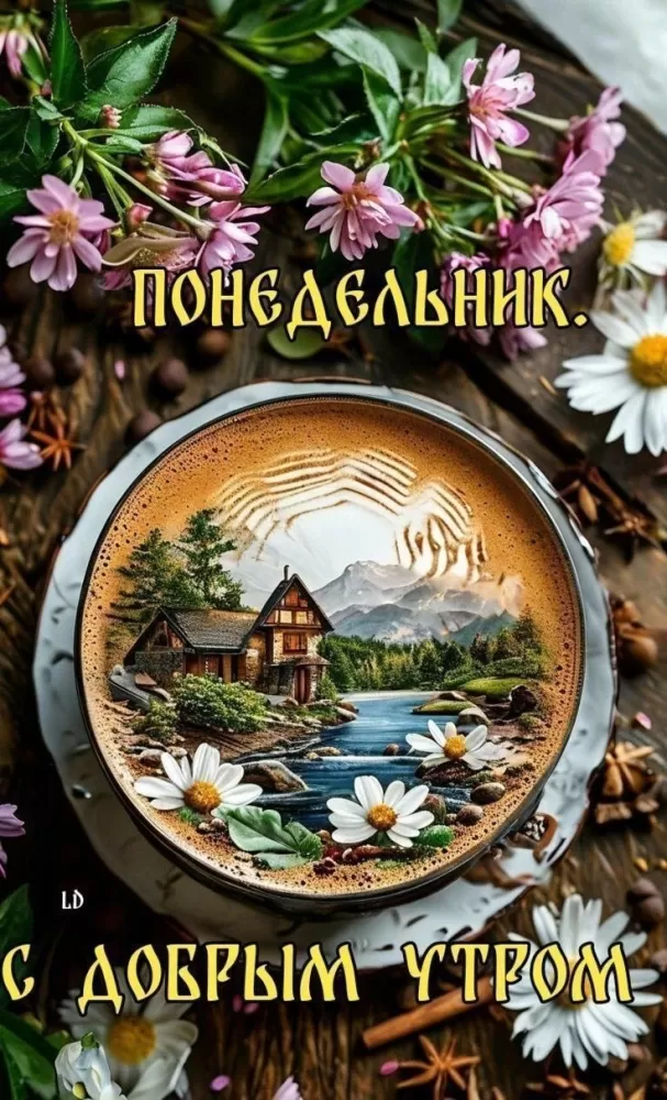 Картинки "Доброе утро понедельника". Доброе утро понедельника - картинки летние