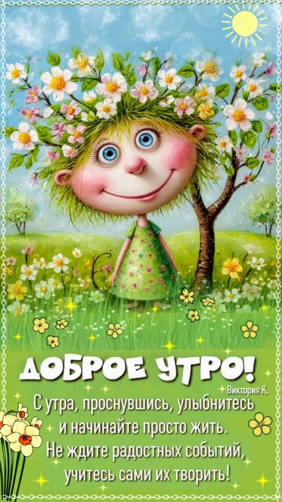 Картинки Доброе летнее утро: прикольные и позитивные. Прикольные и позитивные картинки Доброе летнее утро
