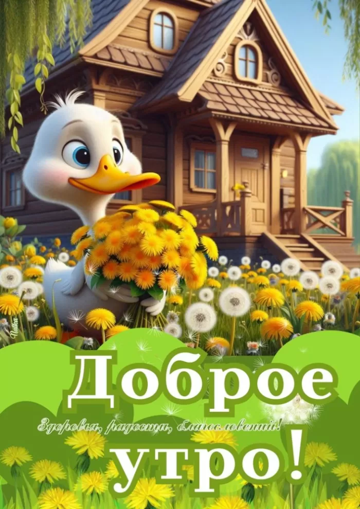 Открытки Доброе июльское утро (80 картинок). Картинки "Доброго июльского утра" позитивные