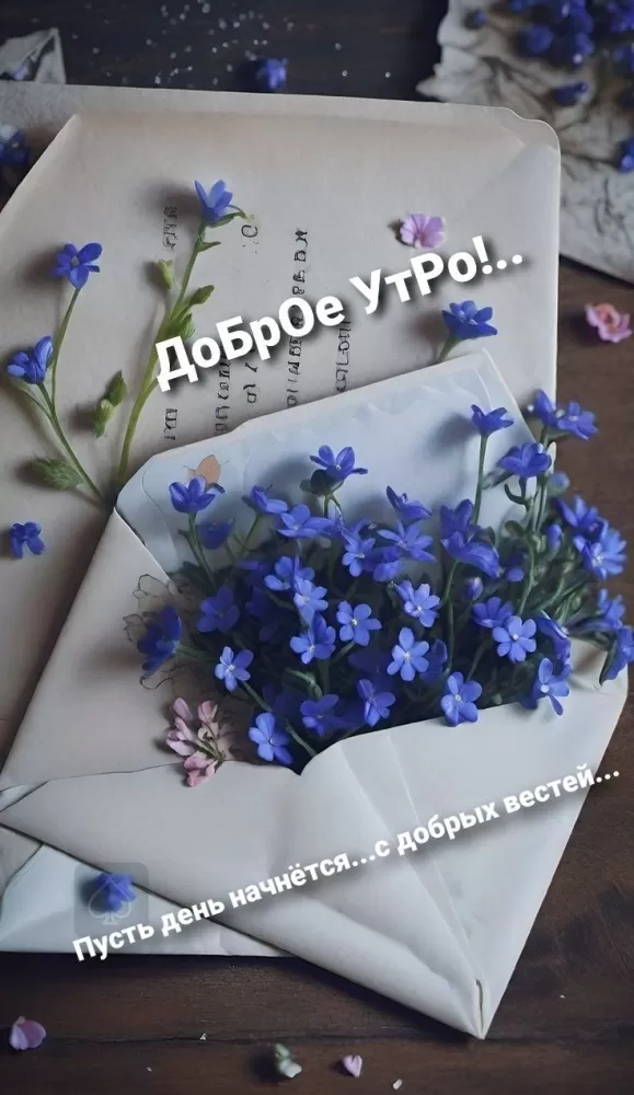 Картинки "Доброе утро" с цветами. Доброе утро - красивые картинки с цветами