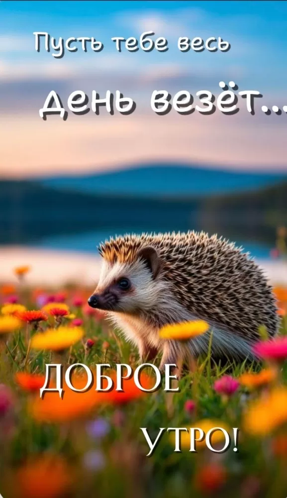 Открытки Доброе июльское утро (80 картинок). Картинки "Доброго июльского утра" позитивные