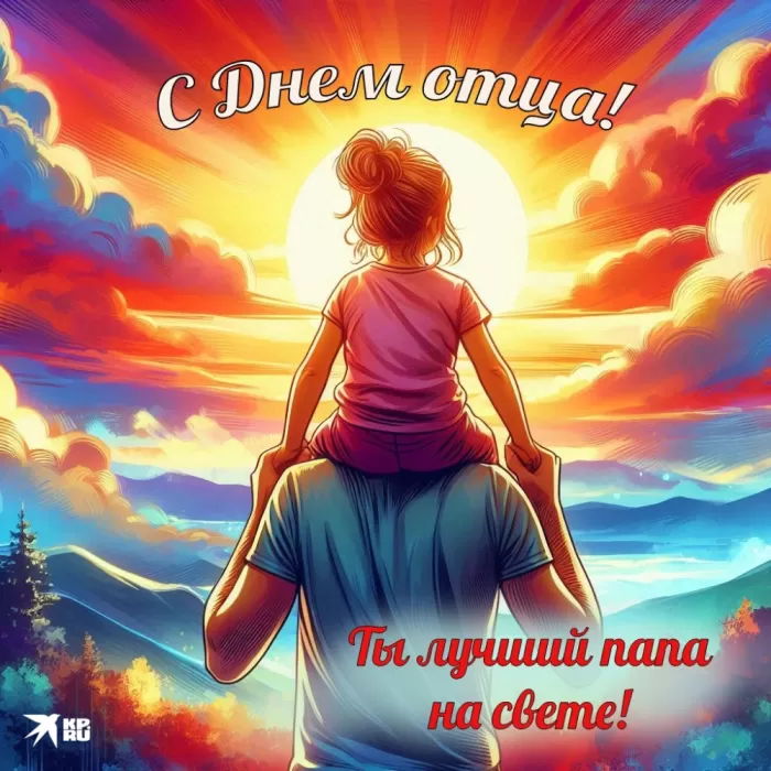 Картинки с Международным Днем отца. С Международным Днем отца - картинки папе