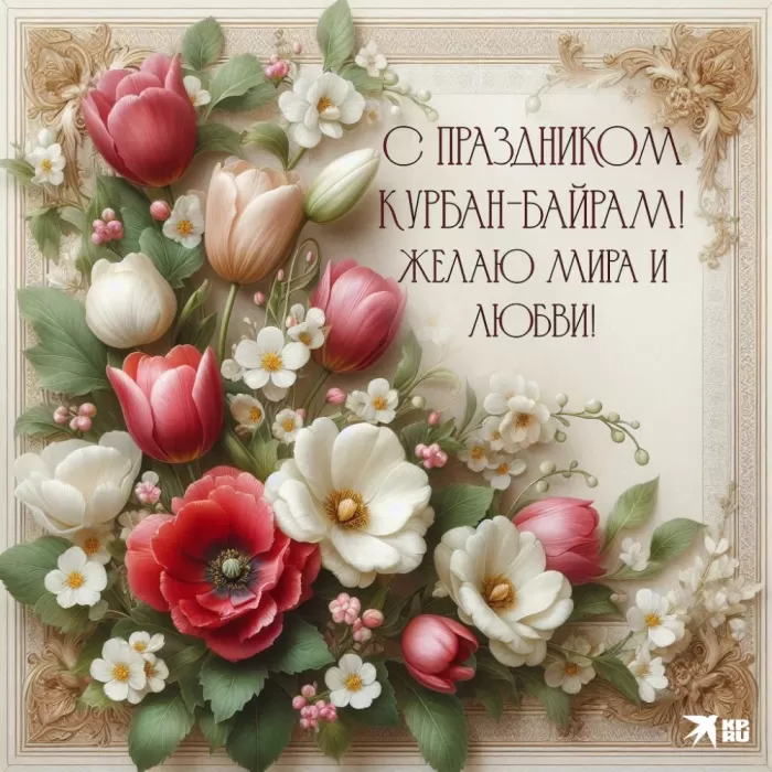 Красивые открытки с Курбан-Байрам . Курбан-Байрам - открытки с пожеланиями