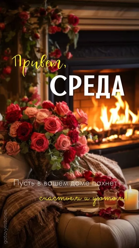 Картинки Доброе утро среды (60 открыток). Красивые картинки Доброе утро среды