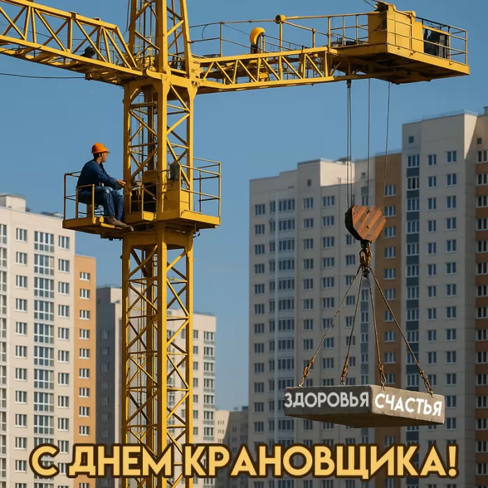 Картинки на День крановщика. Картинки с Днем крановщика красивые