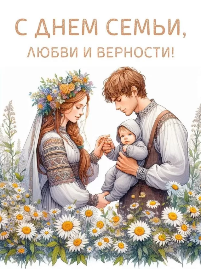 Красивые картинки с Днем семьи, любви и верности . Красивые картинки с Днем семьи, любви и нежности&nbsp;