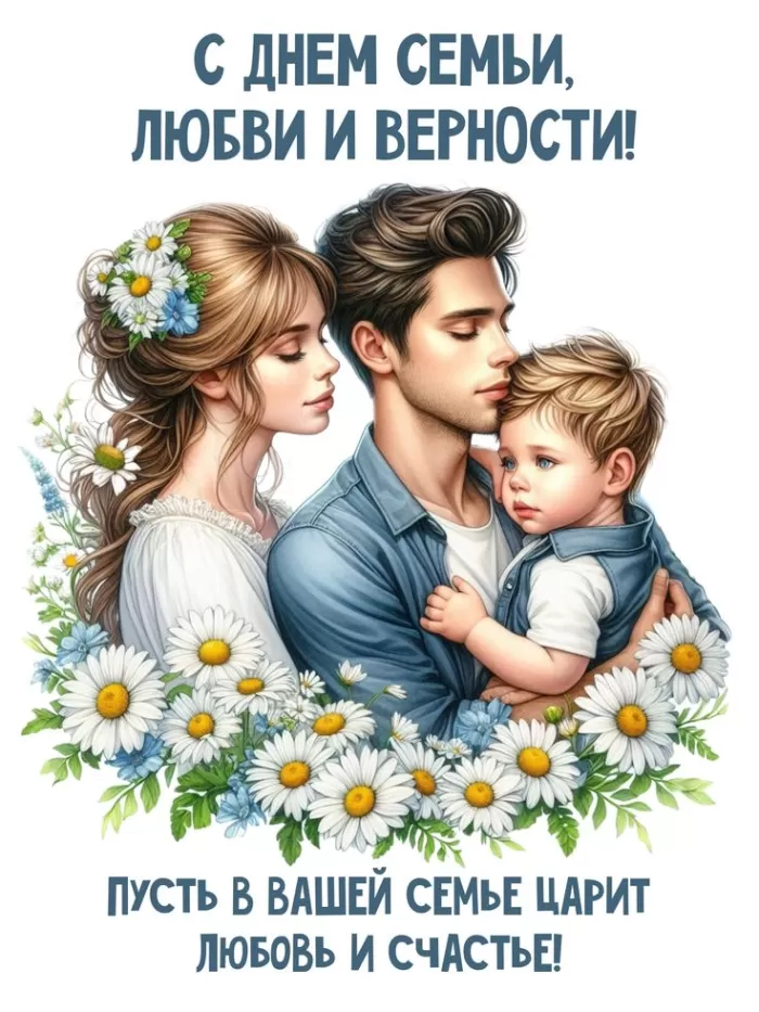 Красивые картинки с Днем семьи, любви и верности . Красивые картинки с Днем семьи, любви и нежности&nbsp;