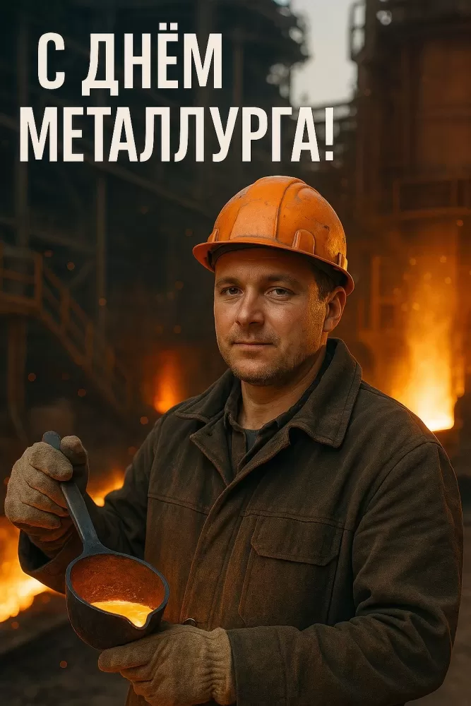 Картинки на День металлурга красивые и новые. Картинки с Днем металлурга 2025