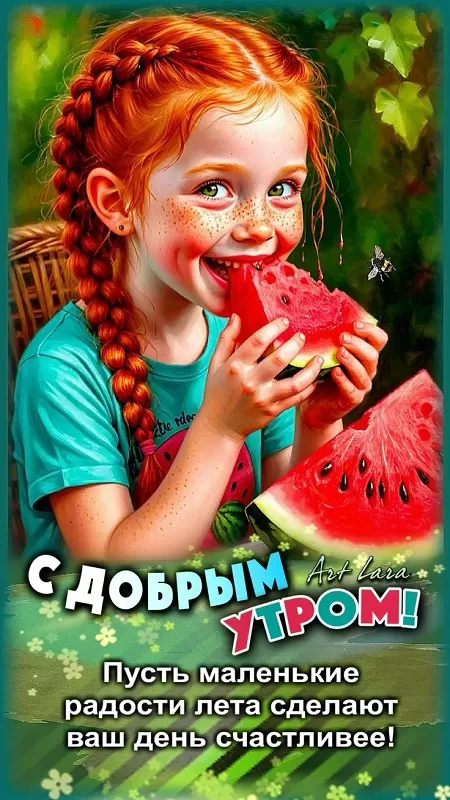Красивые картинки с Добрым летним утром. Красивые картинки С добрым летним утром