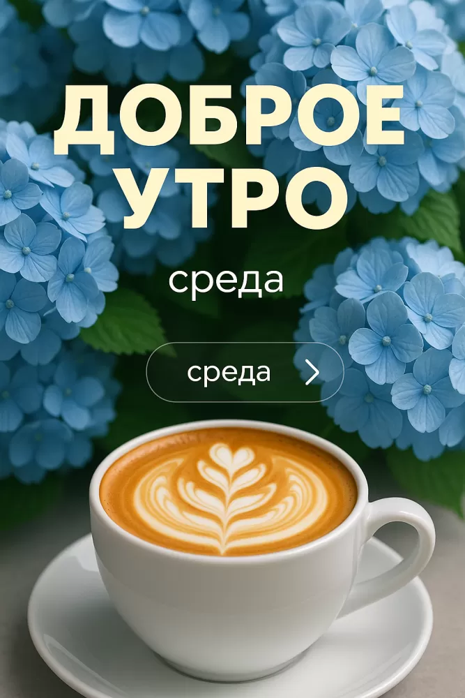 Красивые картинки Доброе утро среды