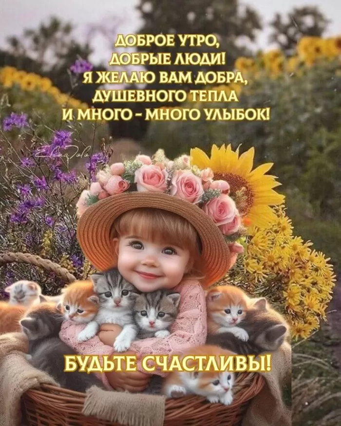 Позитивные картинки с пожеланиями Доброго утра. Позитивные и картинки с добрым утром 