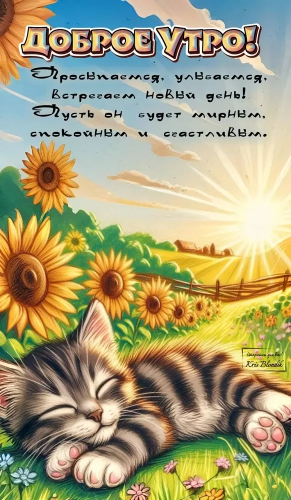 Позитивные картинки с пожеланиями Доброго утра. Картинки Доброе утро позитивные и прикольные