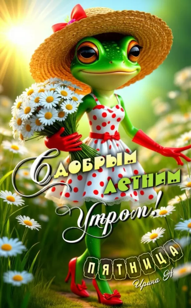 Картинки Доброе утро пятницы. Позитивные картинки Доброе утро пятницы