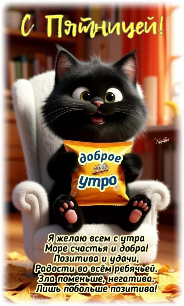 Картинки Доброе утро пятницы. Позитивные картинки Доброе утро пятницы