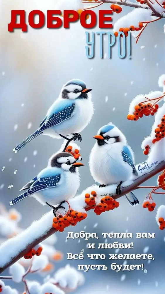 Зимние картинки Доброе утро (50+ штук). Зимние картинки Доброе утро 2025