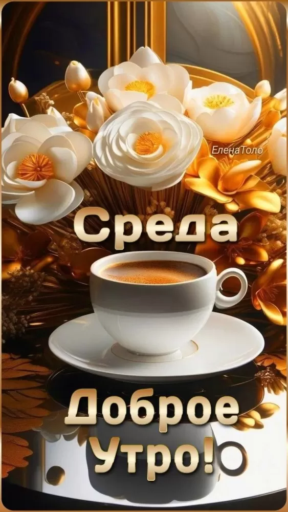 Красивые картинки Доброе утро среды. Картинки с добрым утром среды