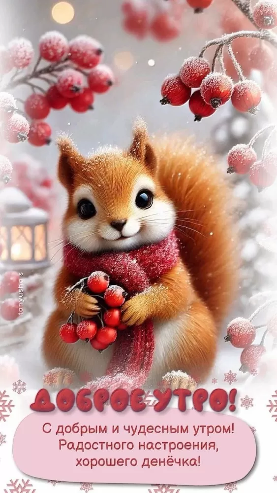 Зимние картинки Доброе утро (50+ штук). Зимние картинки Доброе утро 2025