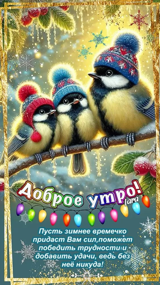 Зимние картинки Доброе утро (50+ штук). Зимние картинки Доброе утро 2025