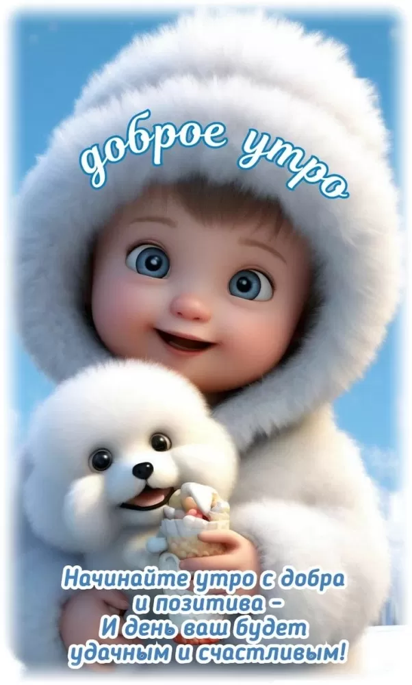 Зимние картинки Доброе утро (50+ штук). Доброе утро - картинки зимние, позитивные
