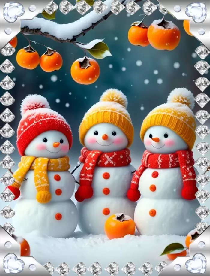 Зимние картинки Доброе утро (50+ штук). Зимние картинки Доброе утро (со снеговиками)