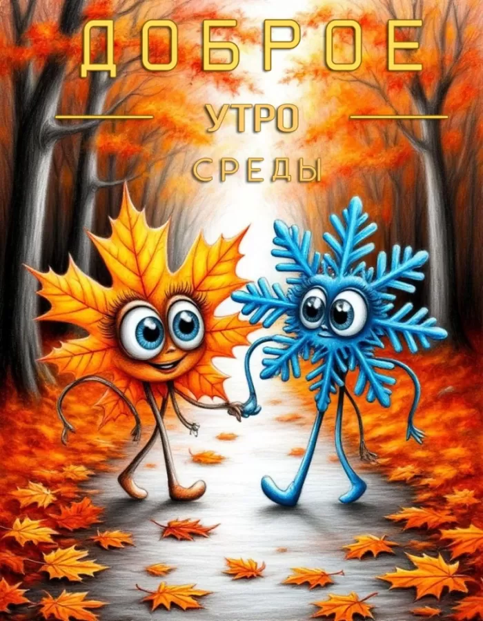 Красивые картинки Доброе утро среды