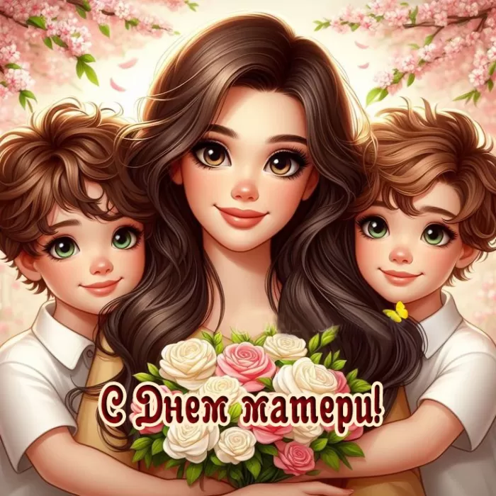 Открытки на День матери (90 картинок с поздравлениями). С Днем матери - картинки для поздравления мам и бабушей