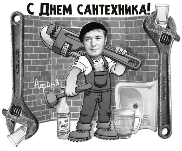 День сантехника: подборка прикольных открыток и картинок. Прикольные картинки с Днем сантехника