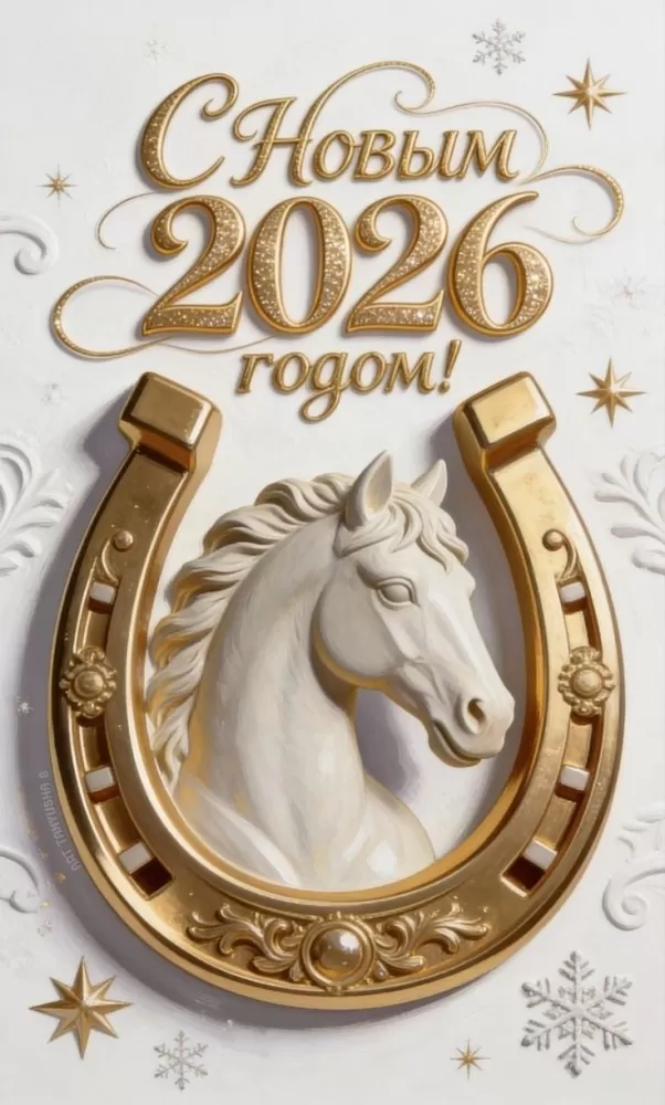 Картинки с Новым годом 2026 — скачать бесплатные открытки. Красивые открытки на Новый год 2026&nbsp;