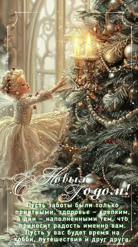 Картинки с Новым годом 2026 — скачать бесплатные открытки. Новый год 2026 - открытки с поздравлениями