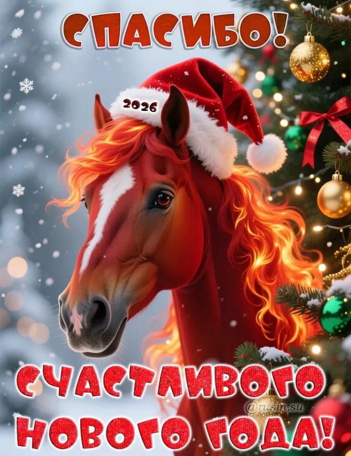 Картинки с Новым годом 2026 — скачать бесплатные открытки. Прикольные новогодние картинки