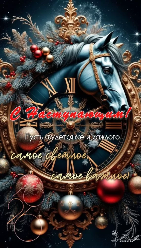 Картинки с Наступающим Новым годом 2026 — красивые открытки и поздравления. Красивые открытки с Наступающим Новым годом 2026