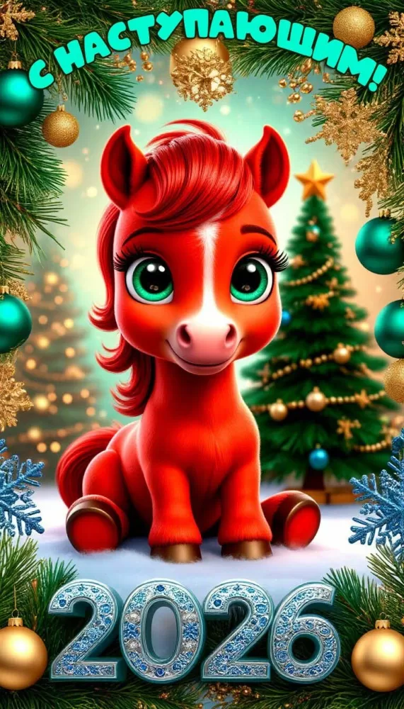 Картинки с Наступающим Новым годом 2026 — красивые открытки и поздравления. Красивые открытки с Наступающим Новым годом 2026