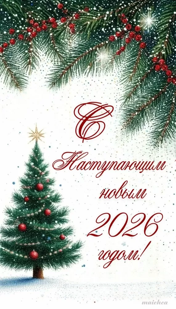 Картинки с Наступающим Новым годом 2026 — красивые открытки и поздравления. Красивые открытки с Наступающим Новым годом 2026