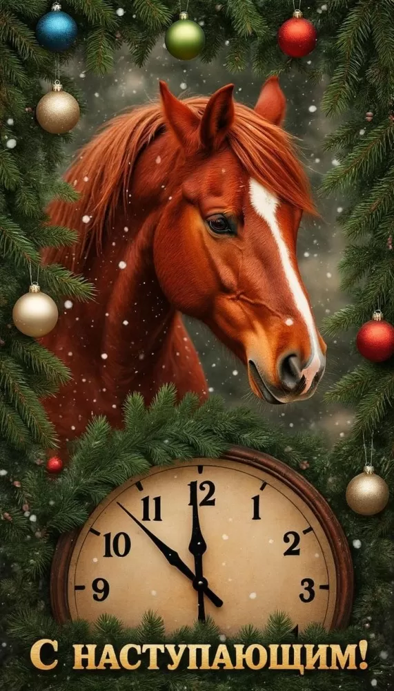 Картинки с Наступающим Новым годом 2026 — красивые открытки и поздравления. Красивые открытки с Наступающим Новым годом 2026