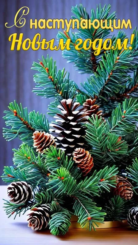 Картинки с Наступающим Новым годом 2026 — красивые открытки и поздравления. Открытки с Наступающим Новым годом (универсальные)