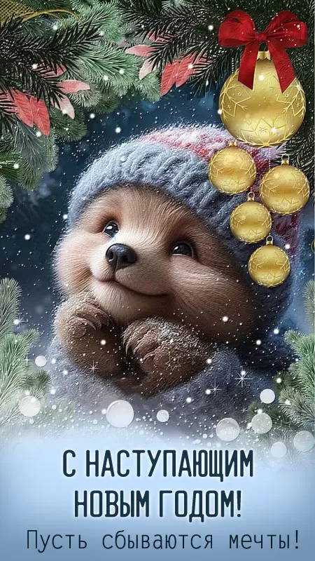 Картинки с Наступающим Новым годом 2026 — красивые открытки и поздравления. Открытки с Наступающим Новым годом (универсальные)