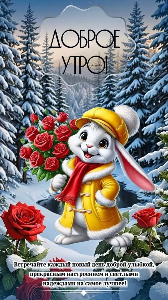 Красивые картинки Доброе февральское утро. Доброе февральское утро: картинки с пожеланиями