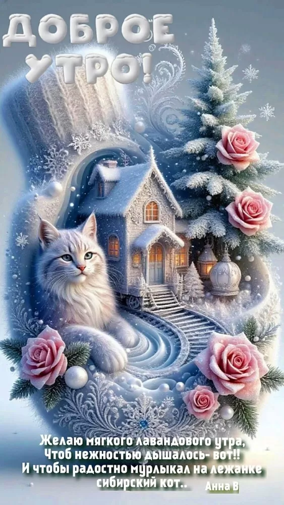 Красивые картинки Доброе февральское утро. Доброе февральское утро: картинки с пожеланиями