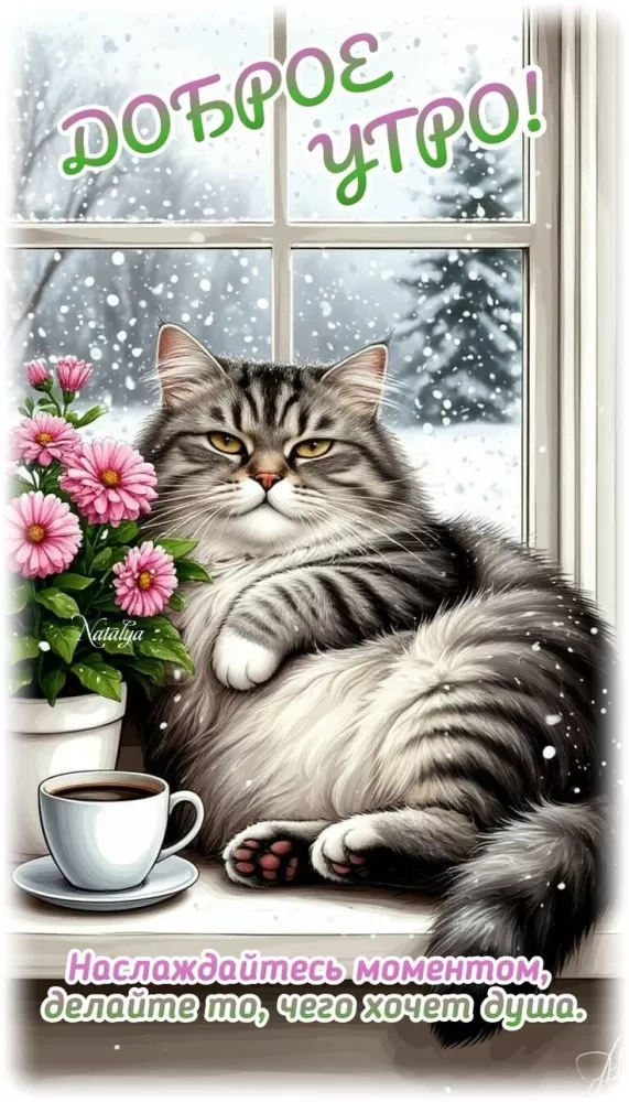 Красивые картинки Доброе февральское утро. Красивые картинки Доброе февральское утро